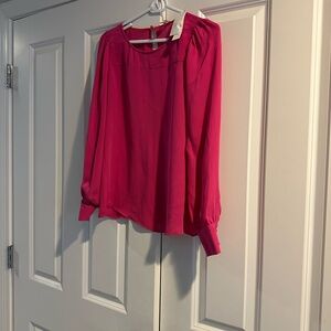 Elegant Pink Women's Silk Top by JCrew new with tags